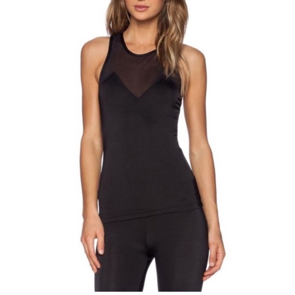 OLYMPIA Activewear Jet Black Alpha Tank Top